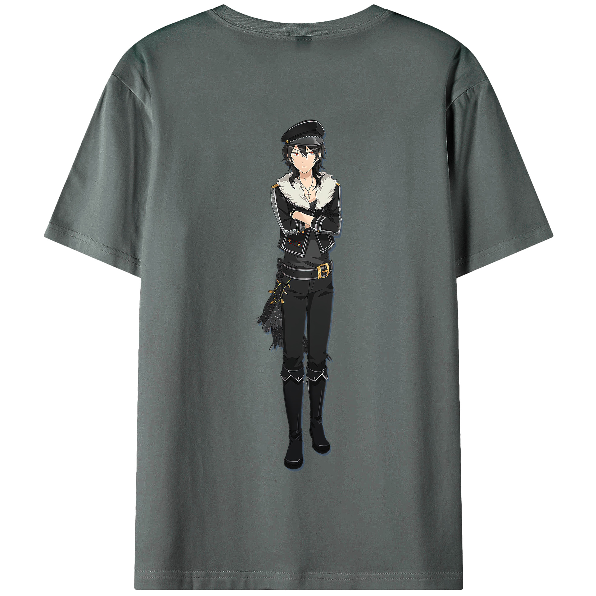 （画像用） あんさんぶるスターズ! Ensemble Stars 綿100％半袖Tシャツ（背面プリント）